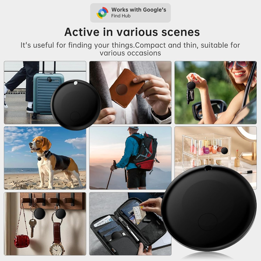 Air Tracker Tag for Android(Android Only ) IP65 Waterproof Smart Tag & Item Find