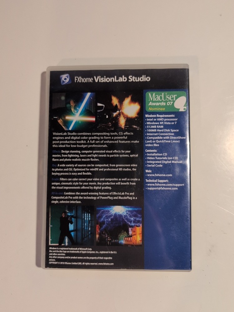 Fx Home Vision Lab Studio Video Software