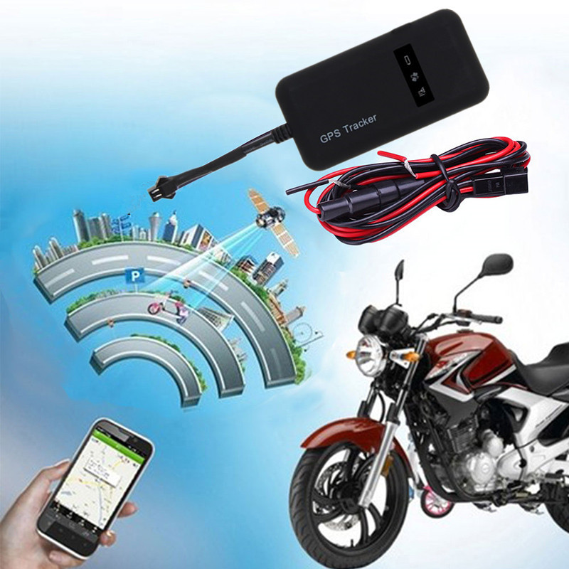Motorcycle GPS Tracker GSM GPRS Locator System Global Real Time Tracking Device