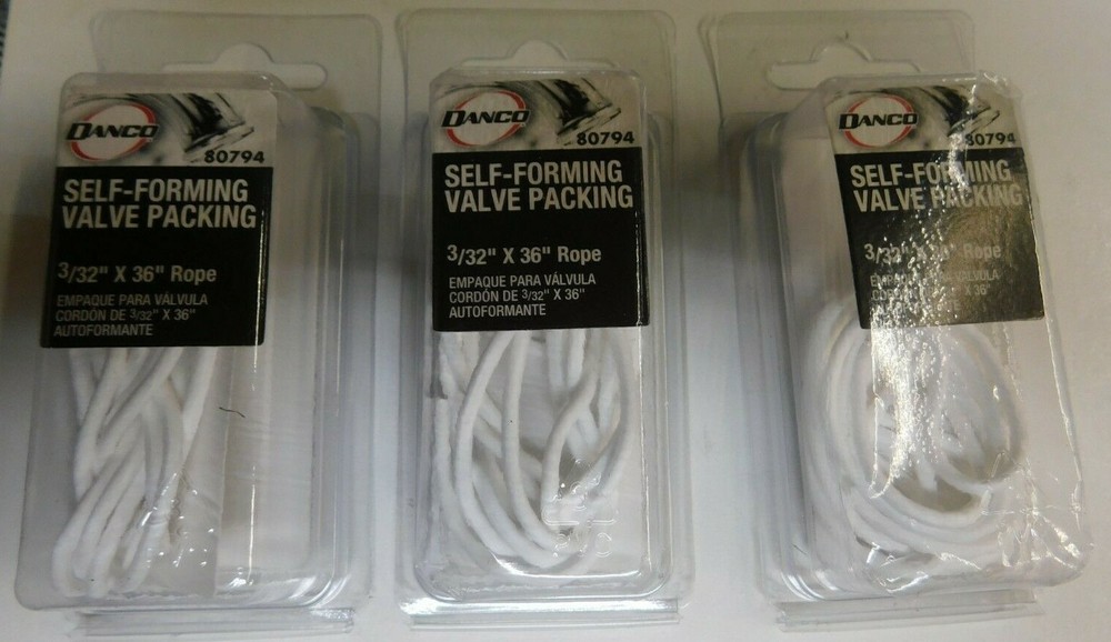 3-Danco 80794 Valve Packing-3/32" x 36" Rope