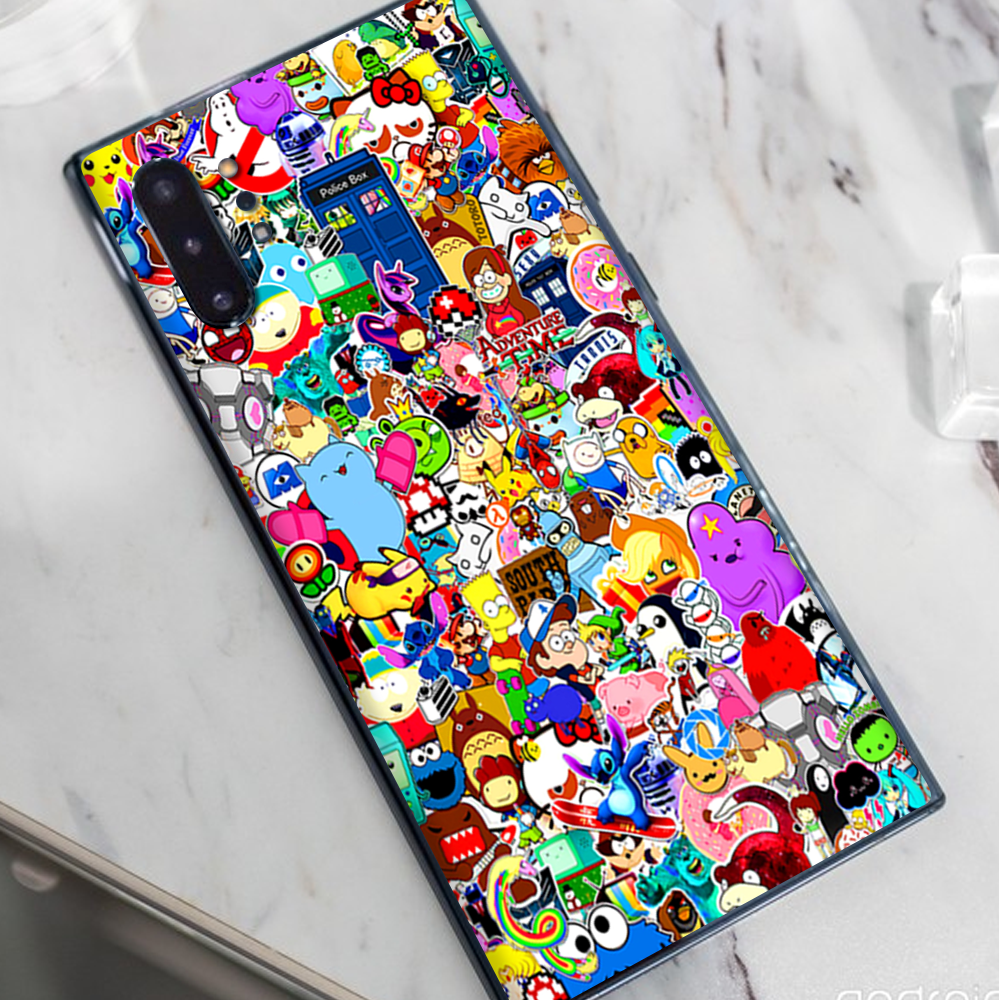 Skins Decal Wrap for Samsung Note 10 Plus Sticker collage