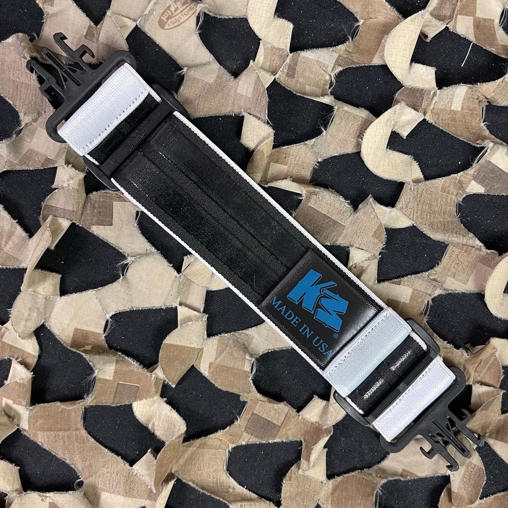NEW KM Paintball Grill Goggle Strap - Warhawk Snow Camo