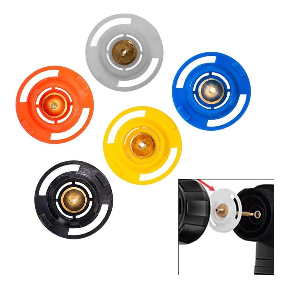 5 Pieces Spray Nozzle Tips Replacement for Electric Airbrush Flow Control