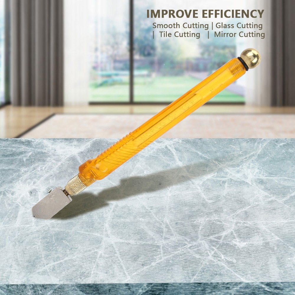 Cutter Antislip Metal Handle DIY Tile Mirror Cutting Tool ECO