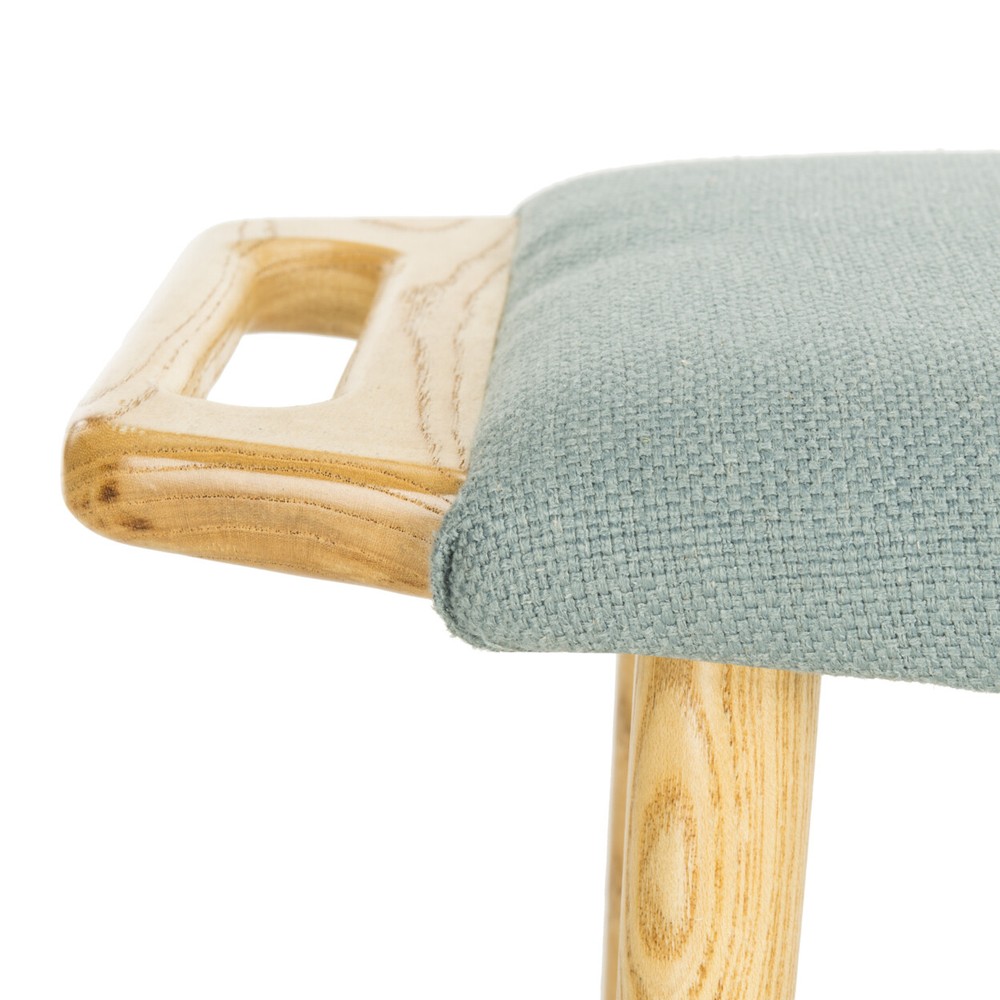 SAFAVIEH Yara Bench | Blue |