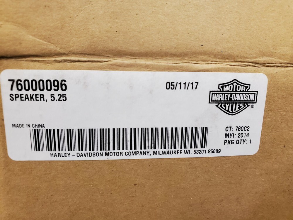 HARLEY-DAVIDSON® 5.25" FAIRING AUDIO SPEAKER (OBSOLETE)