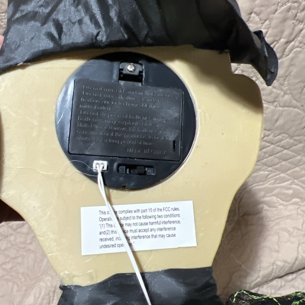 Hanging Halloween Witch With Flashing Red Eyes 2021 PAC