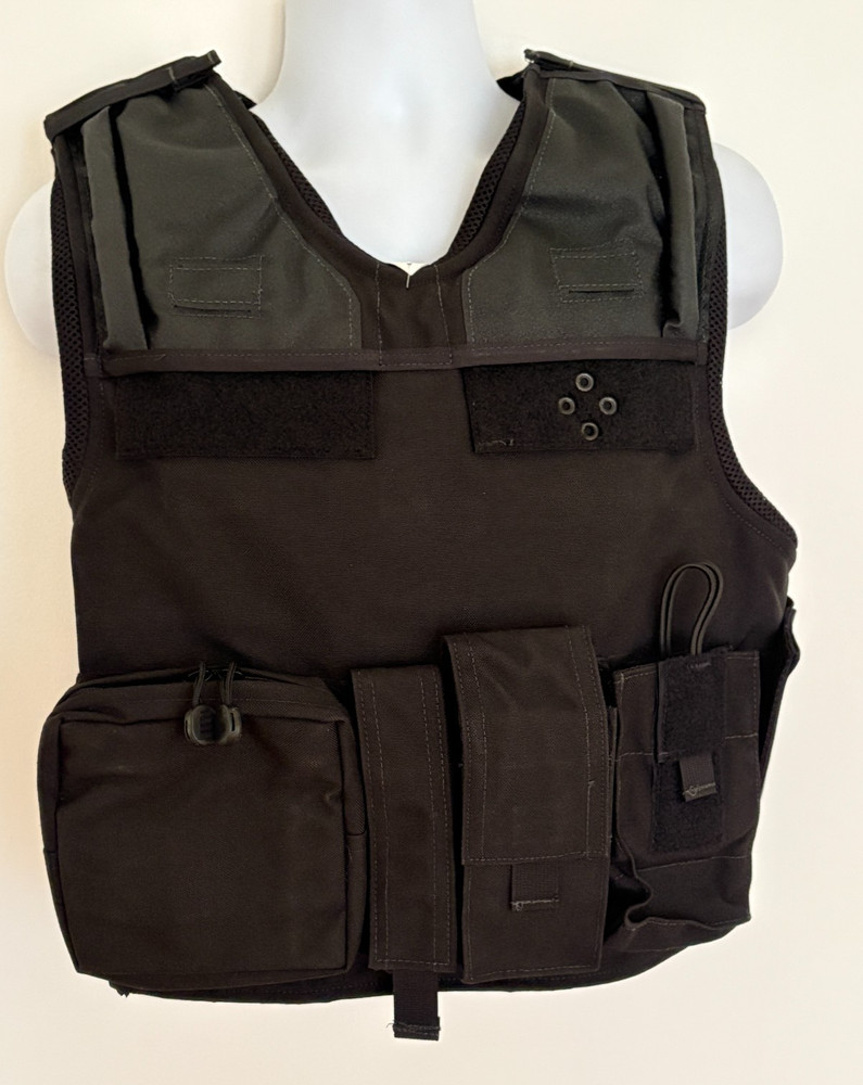 SECOND CHANCE Standard Armor Carrier Side Open Fix Pocket S/M 2016-2016 Black