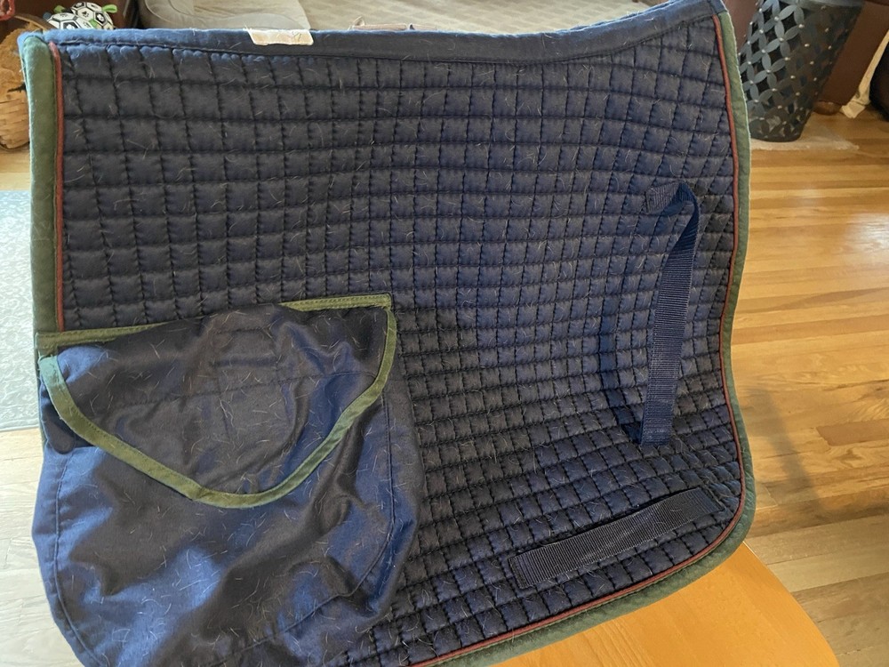 English Saddle Pad Blue For Trail