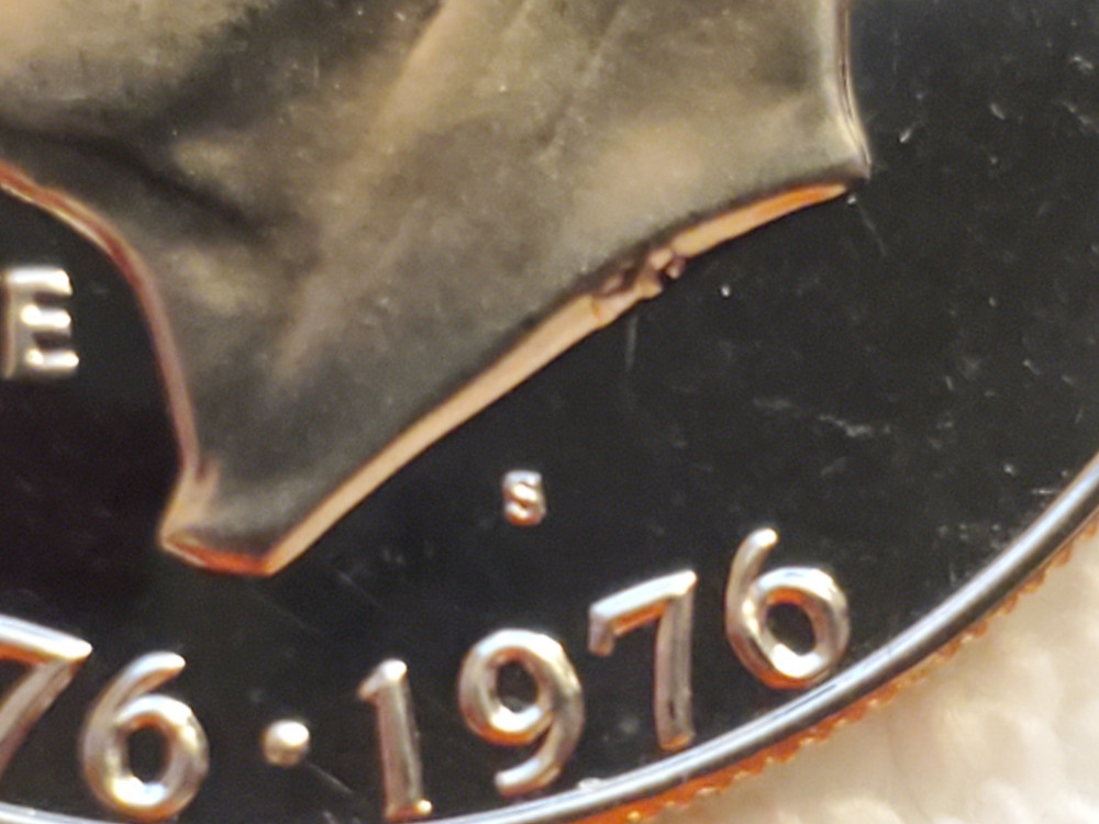 1976-S Proof Eisenhower Dollar - Type 1 (Clad Proof) - US Mint Uncirculated