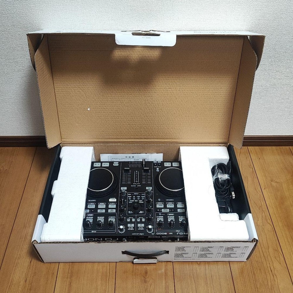 Denon DJ MC3000 2-Channel Controller MIDI USB Interface For parts or not working