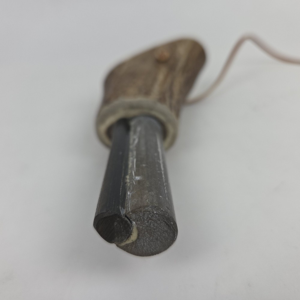 Custom Deer Antler Handle Ferro Rod Fire Starter with Magnesium & Striker