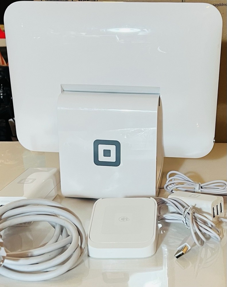 Square POS Register Terminal with Reader and Accessories