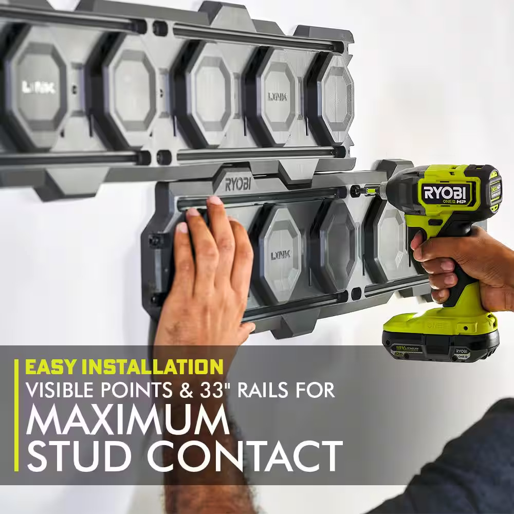 LINK Wall Rails (4-Pack) Free Ship NEW