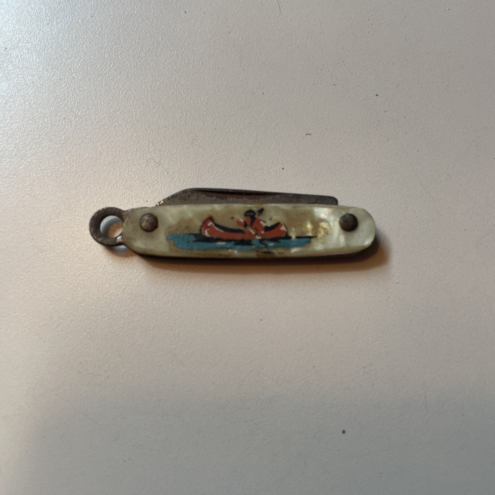 vintage tiny knife BUSHKILL FALLS, Pa