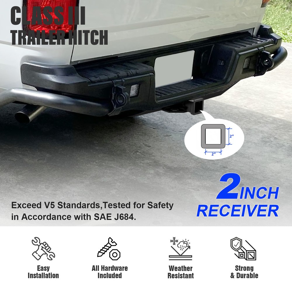 APS Class 3 Trailer Hitch Receiver for 2004-2012 Chevy Colorado GMC Canyon