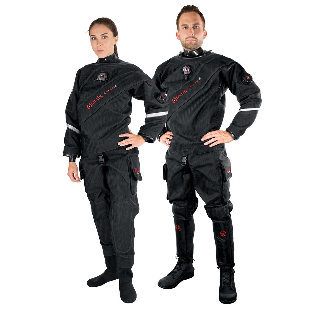 Hollis DX-300X with Neoprene Socks - L