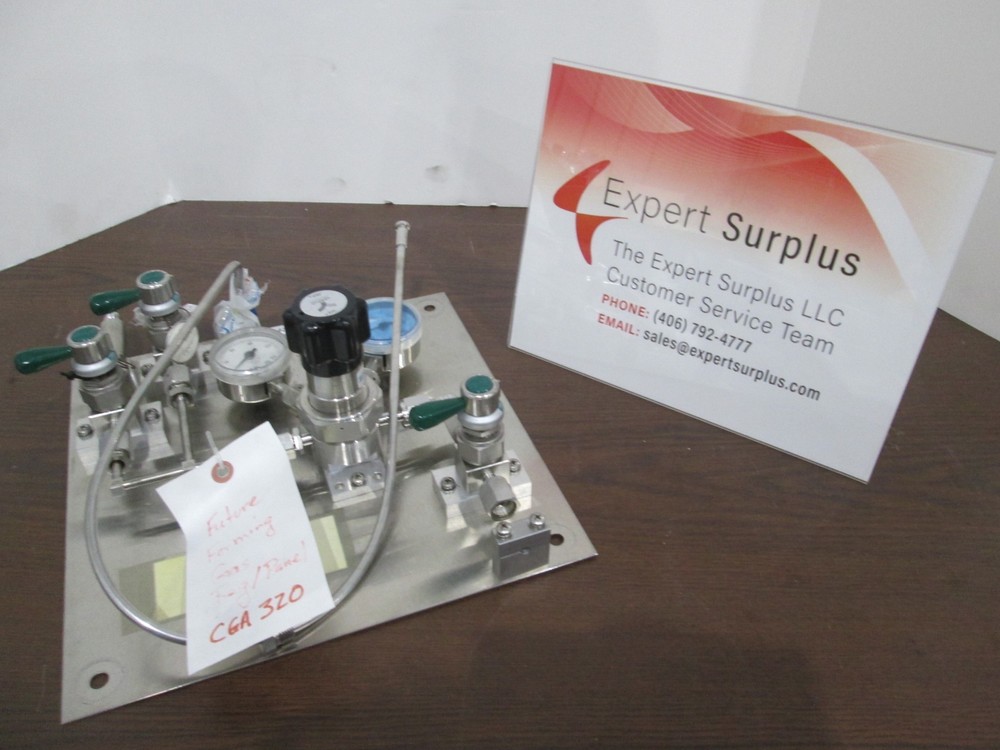 Centura, Future Forming Gas Regulator/Panel, CGA 320, CH3F, Used