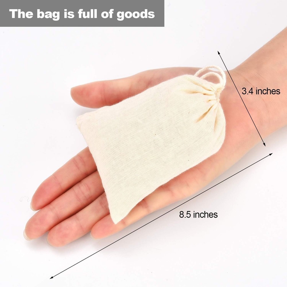 Durable Burlap Drawstring Pouches - 200 Pack for Event Favors and Storage