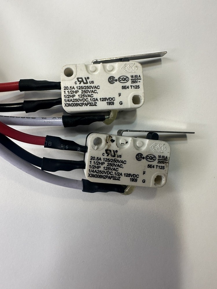 MS-DPDT Buckeye Micro Switch DPDT.