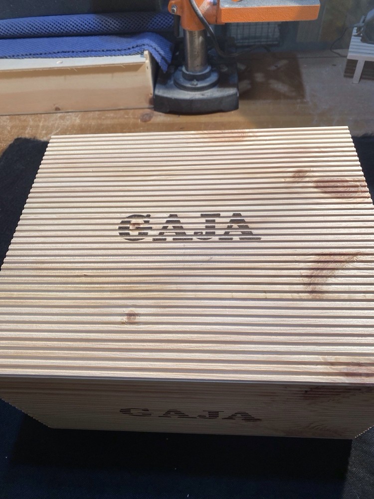 Wooden Wine Box, Italy