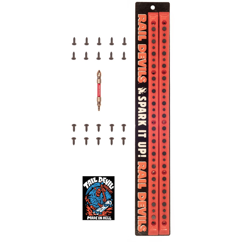 Rail Devils Sparking Skateboard Rails by Tail Devil | Skateboarding Deck Rails