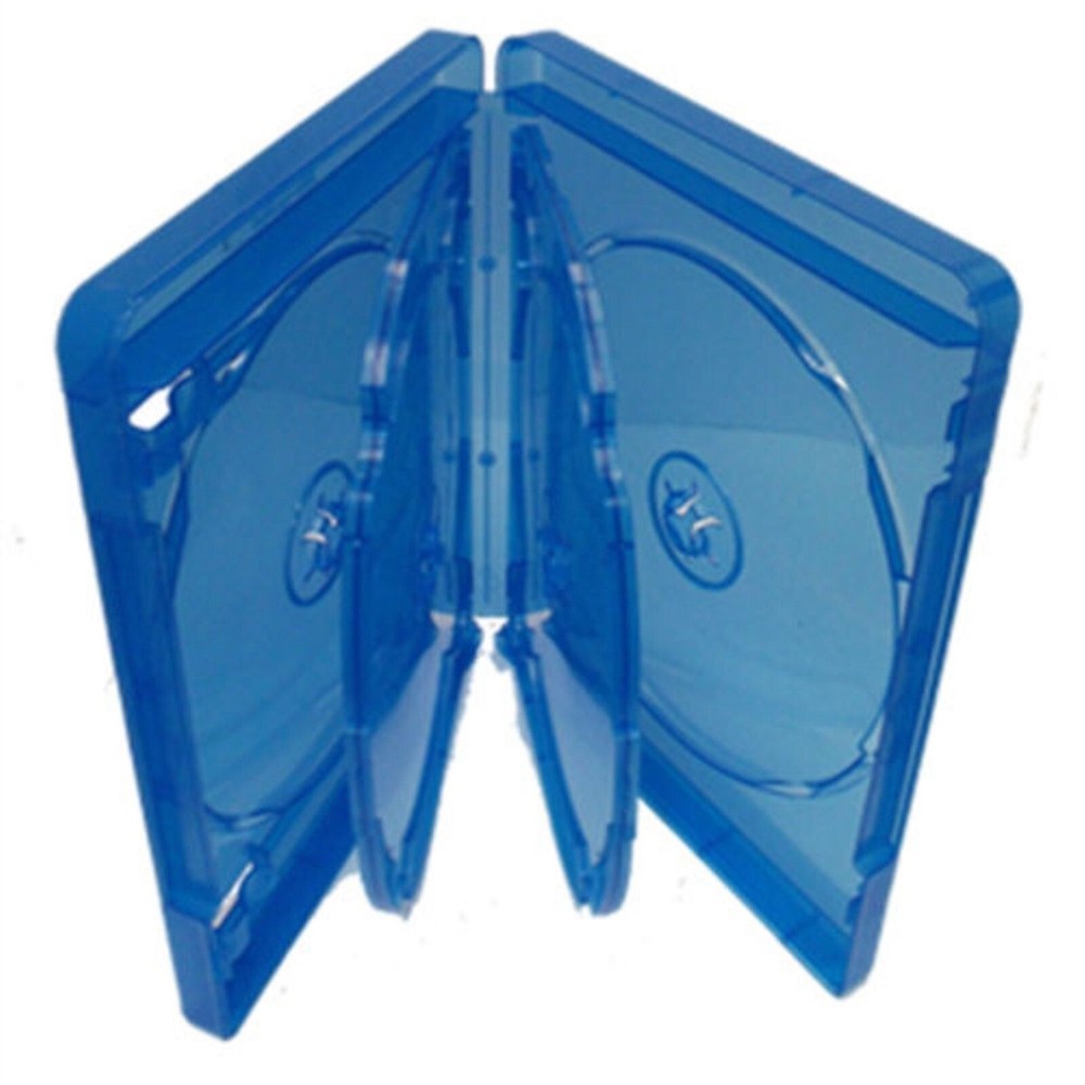 1 x Amaray 6 Disc Blu-ray DVD CD Case Durable Case Polypropylene Plastic