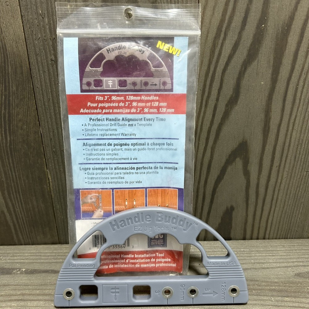 EZ Jig Handle Buddy professional Handle Installation tool cabinets