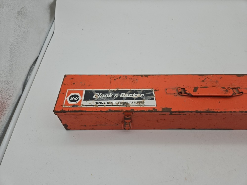 Black and Decker Hinge Butt Template Set. Doors, cabinets, Full sized set