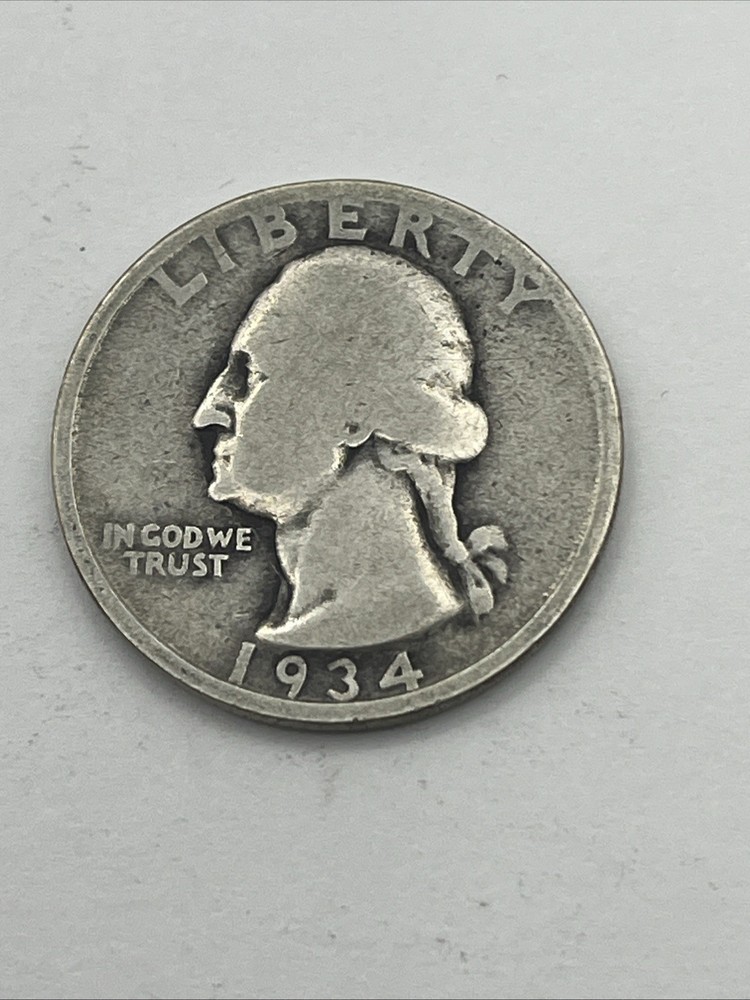 1934 P Washington Quarter
