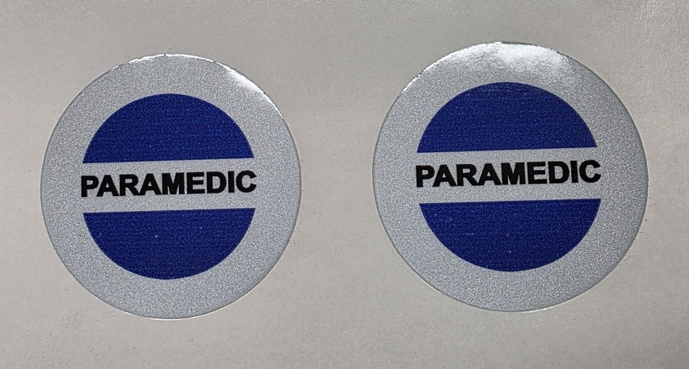 2 Paramedic Decals