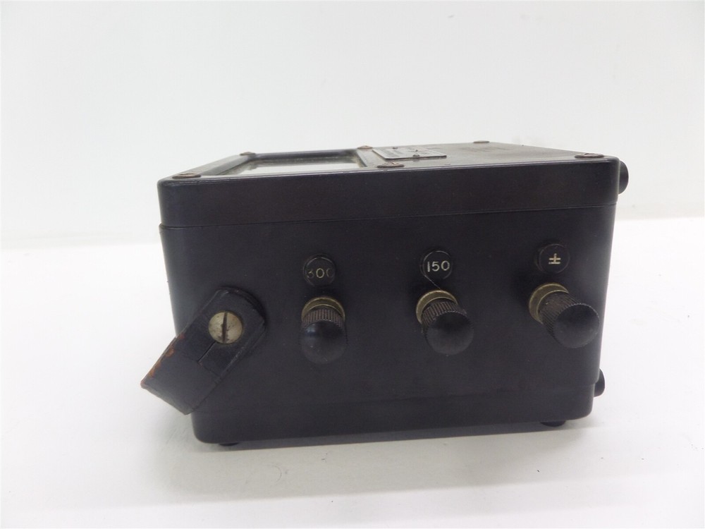 Vintage Weston AC Voltmeter Zero Corrector Meter Model 433 25-125 Cycles