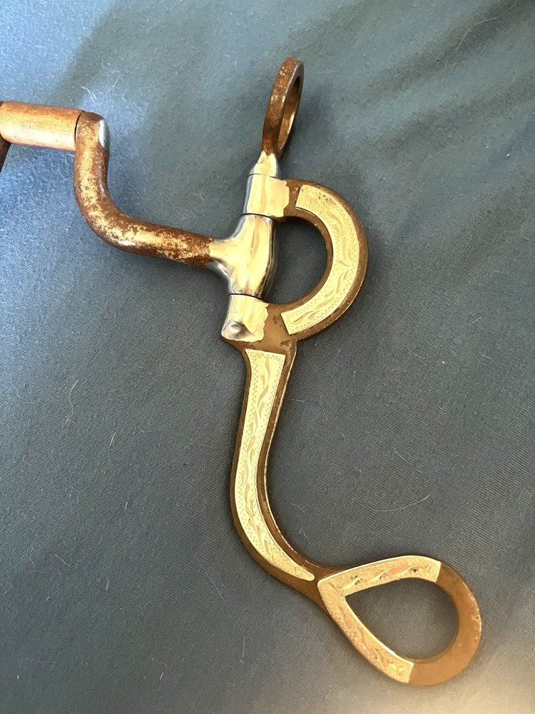 Silver Sided Western 5” Ported Show Bit Sides Move Independently