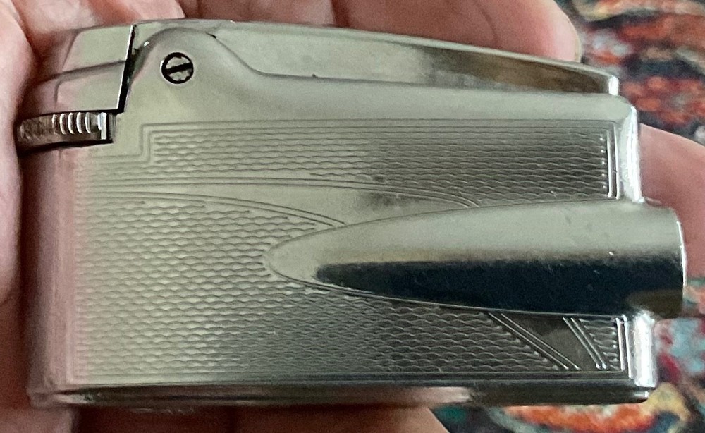 Vintage Ronson Chrome Premier Lighter / Tested / Working