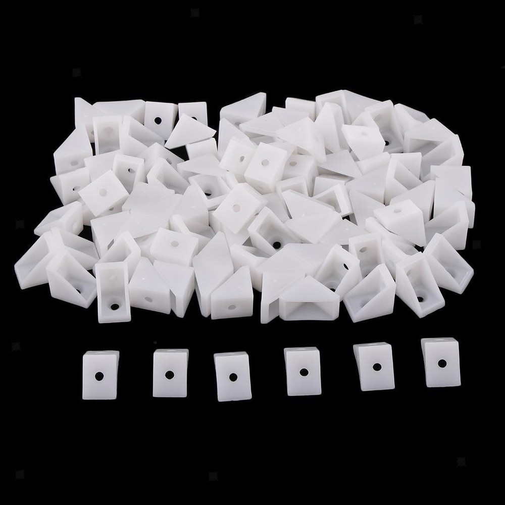 100x Corner , bracket, L shaped bracket, angle brace, angle