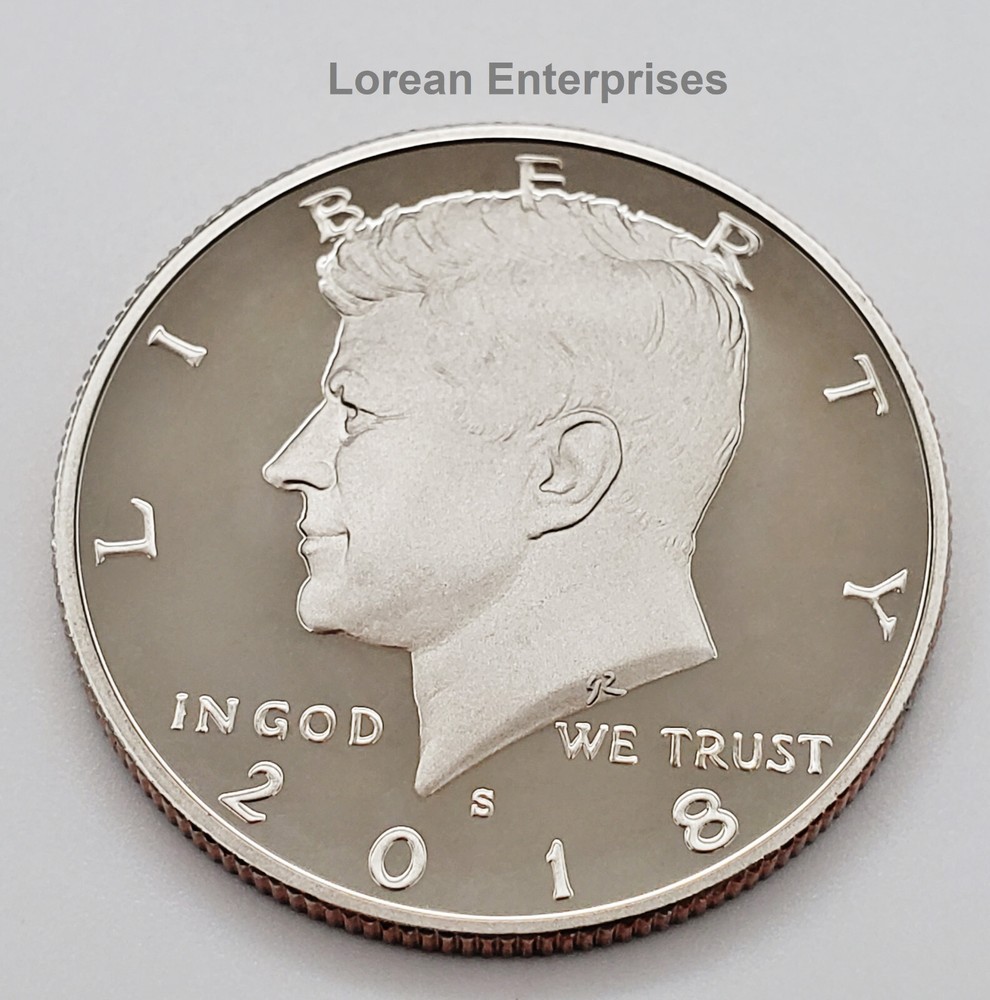 2018 S Kennedy Half Dollar CLAD ✼PROOF✼