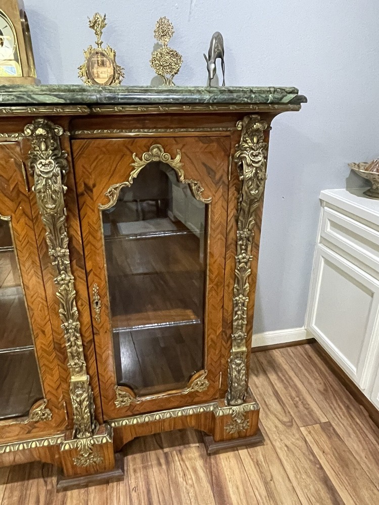 Beautiful, large Victorian style, Credenza, Display Sideboard