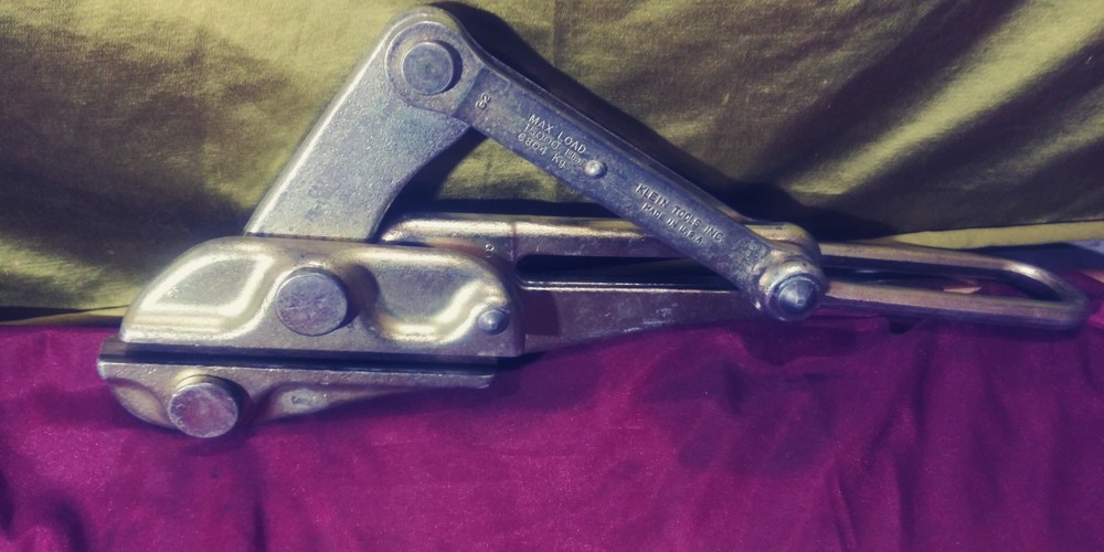 Klein 1628-18 15,000lb Guy Wire Cable Grip Puller