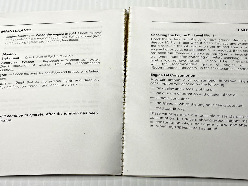 Jaguar XJ6 Series 3 Handbook