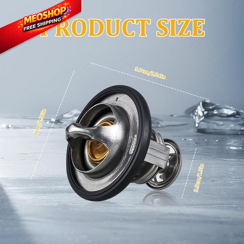 Car Thermostat, High Performance Automotive Replacement Engine Thermostat...