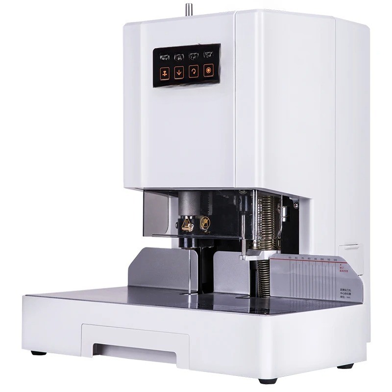 Automatic Accounting Document Stapler Financial Voucher Binding Machine