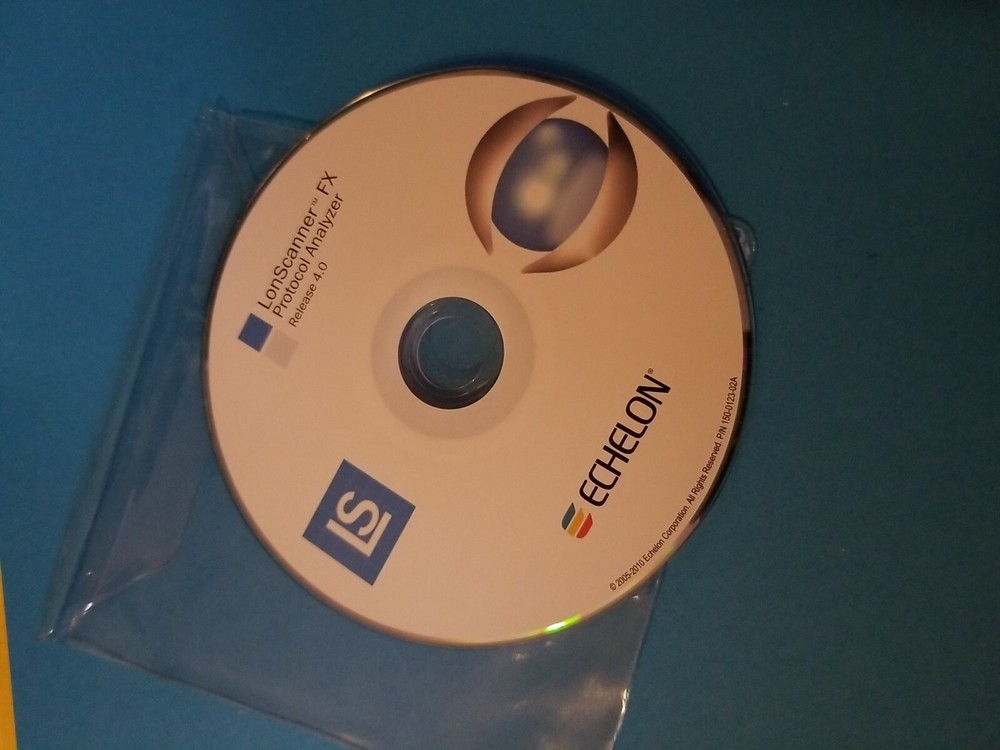 ECHELON LonScanner FX Protocol Analyzer Disc New cheap with serial no
