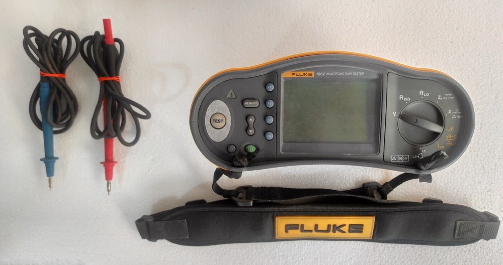 FLUKE 1662 BASIC MULTIFUNCTION INSTALLATION TESTER / CHECK TESTING VIDEO