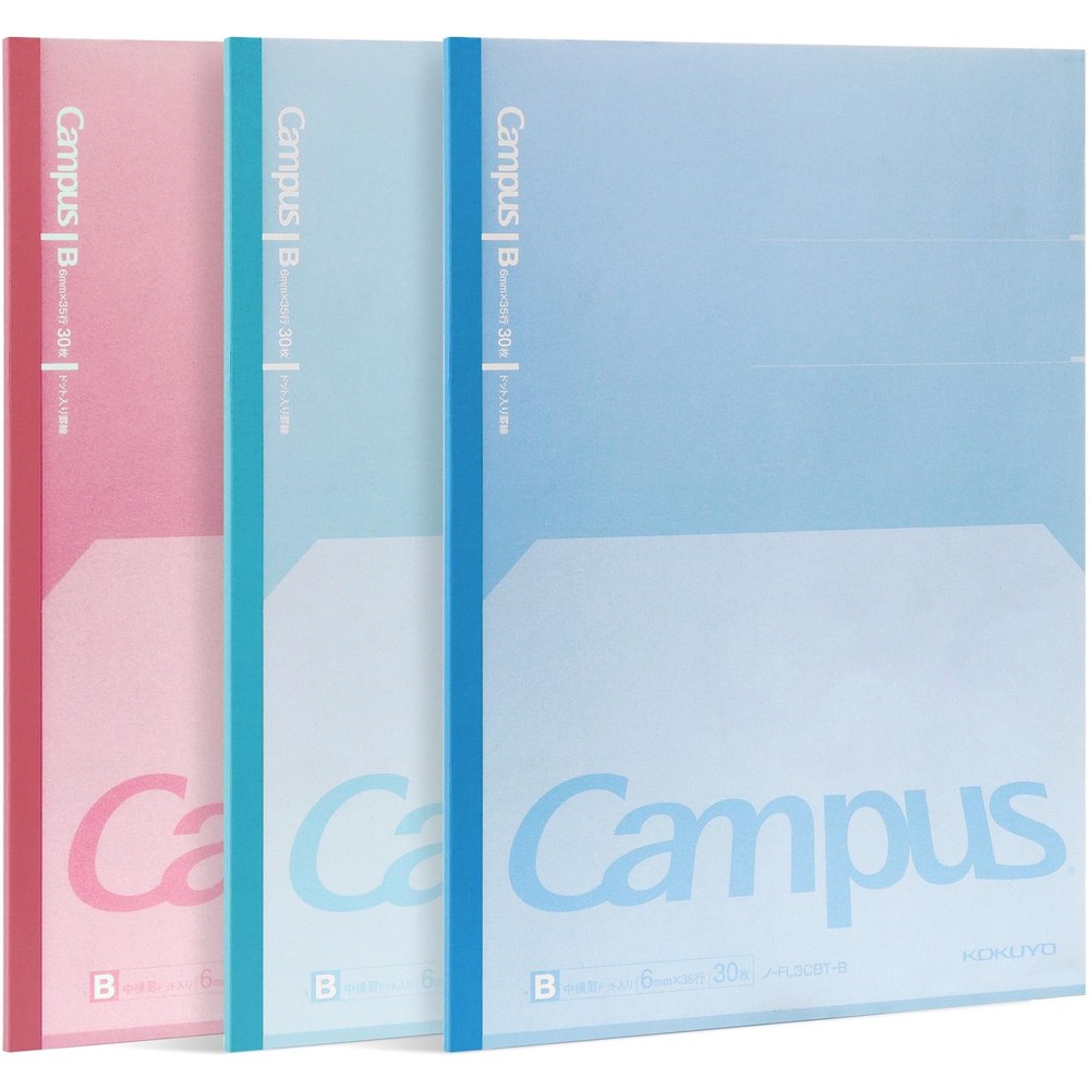 Composition Notebooks, 7" x 10" Kimochii Lined Notebook, 30 Sheets 6mm Dot Ru...