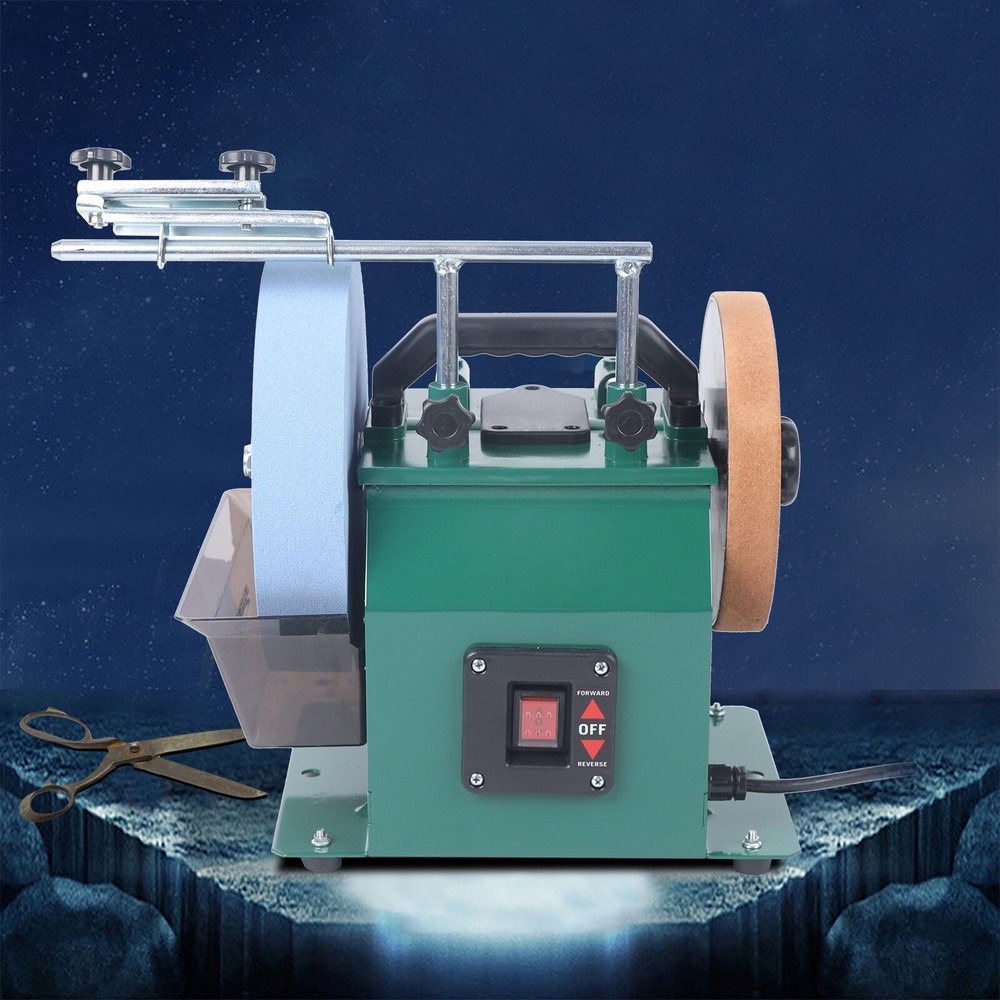 Blade Sharpening Machine 10 inch Two-Direction Water Cooled Wet &Dry Sharpener