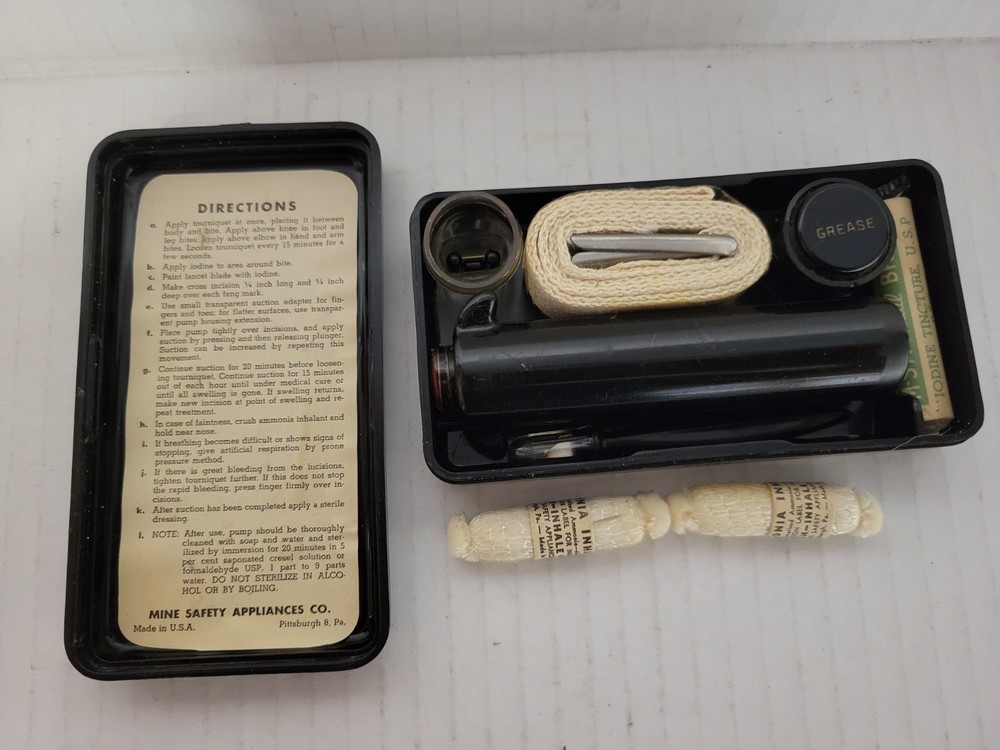 US Military MSA Snake Bite Kit