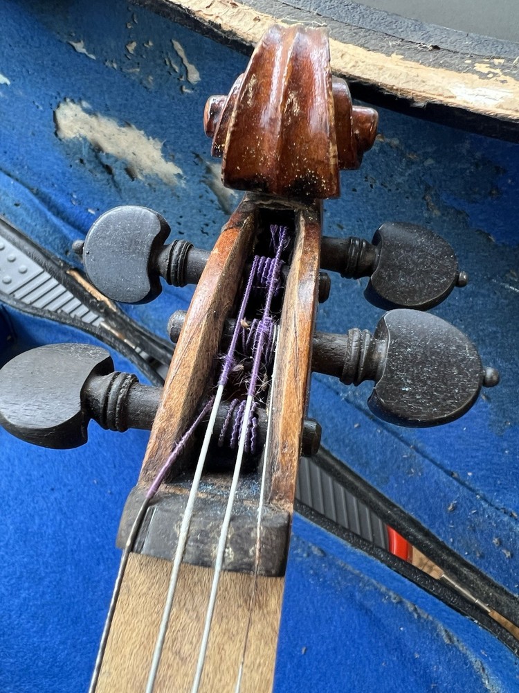 PIERRE SILVESTRE 1844 VIOLIN RARE NEEDS WORK