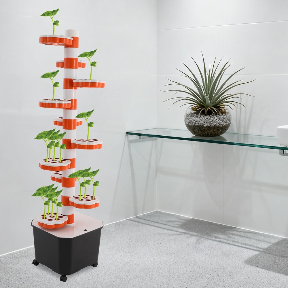 Hydroponic Grow Tower Vertical Hydroponic Planter with Time Soilless Device Set
