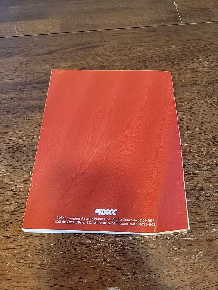 The Oregon Trail 1990 Users Guide Paperback IBM/Tandy Compatible