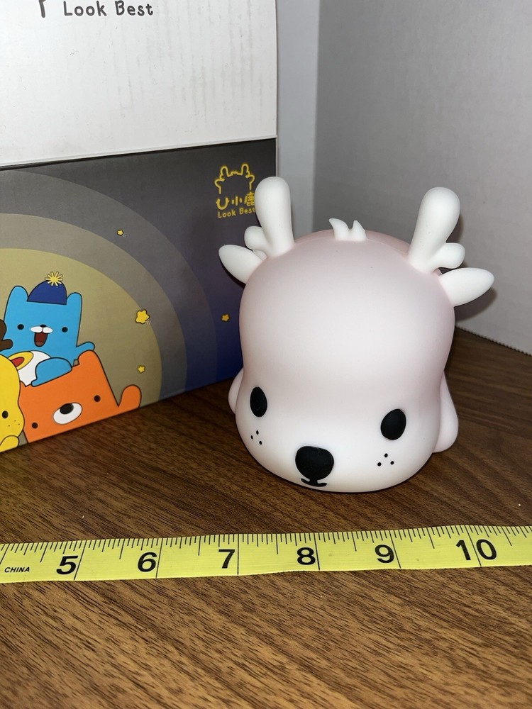Cute Deer LED Silicone Light Up Touch Sensor Lamp Night Light Japan Import